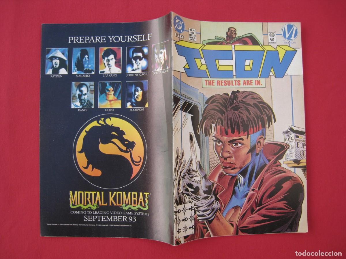 C&oacute;mics: ICON - N&ordm; 4 - DC COMICS - EN INGLES. - Foto 2