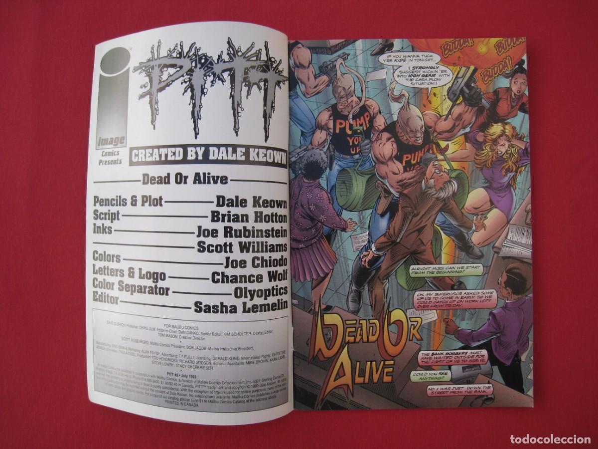 C&oacute;mics: PITT - N&ordm; 2 - IMAGE - MALIBU COMICS - EN INGLES. - Foto 6