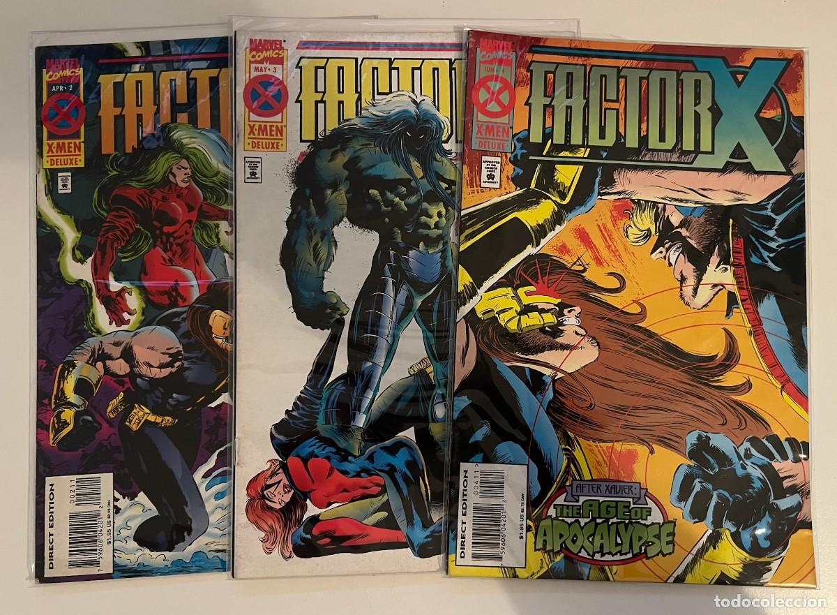 C&oacute;mics: FACTOR X lote 2, 3, 4 comics USA ingles buen estado - Foto 1