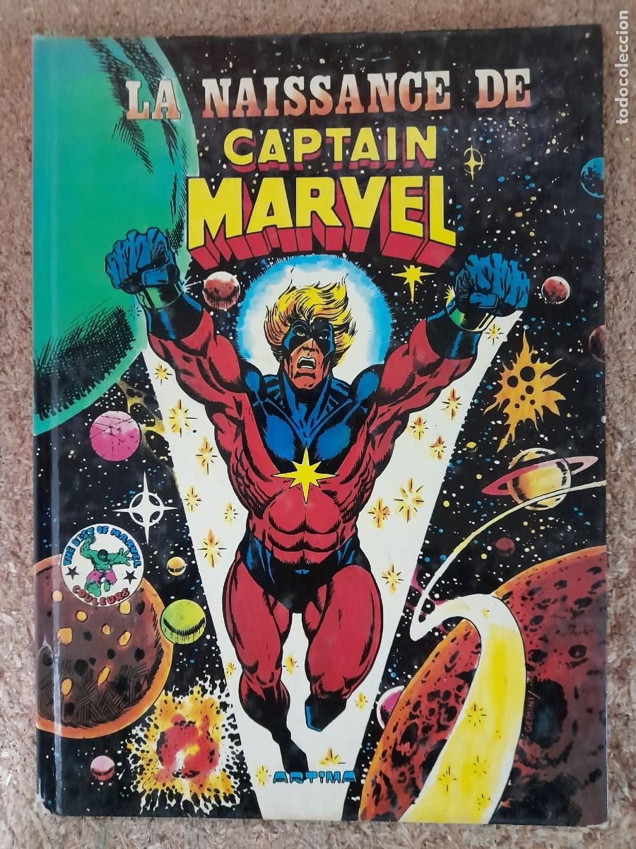 C&oacute;mics: La Naissange de Captain Marvel.Artima (en frances) - Foto 1