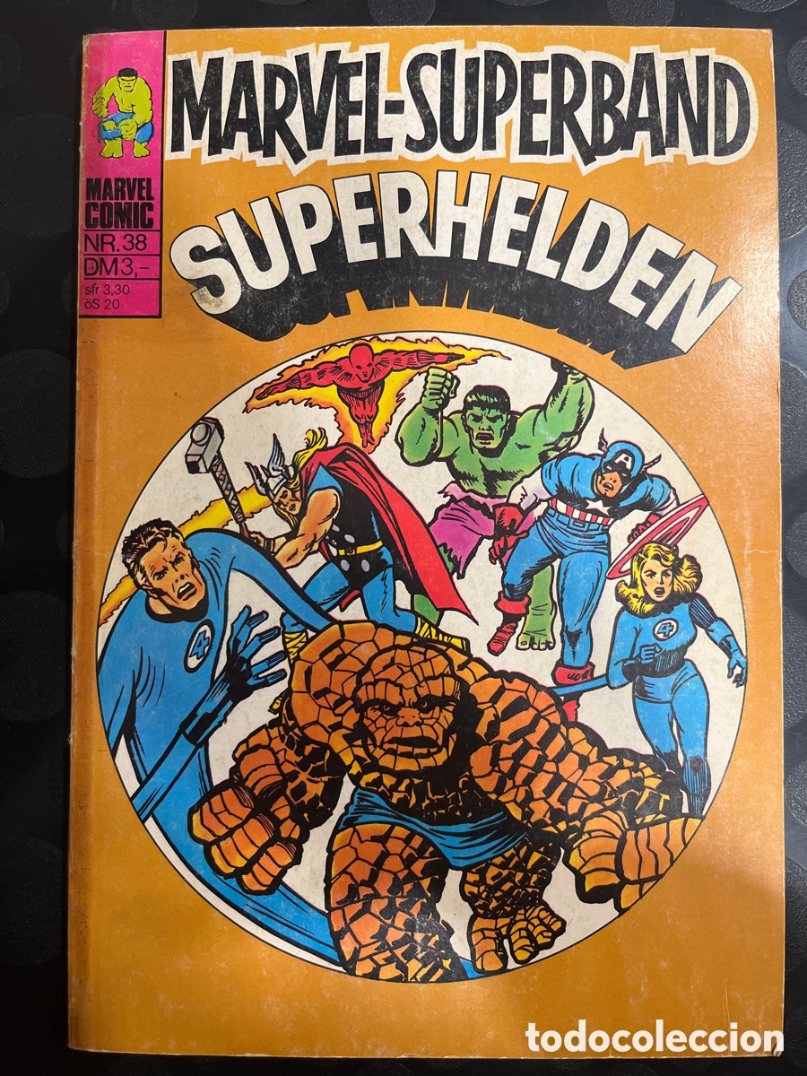 C&oacute;mics: MARVEL SUPERBAND N.38 SUPERHELDEN - Foto 1