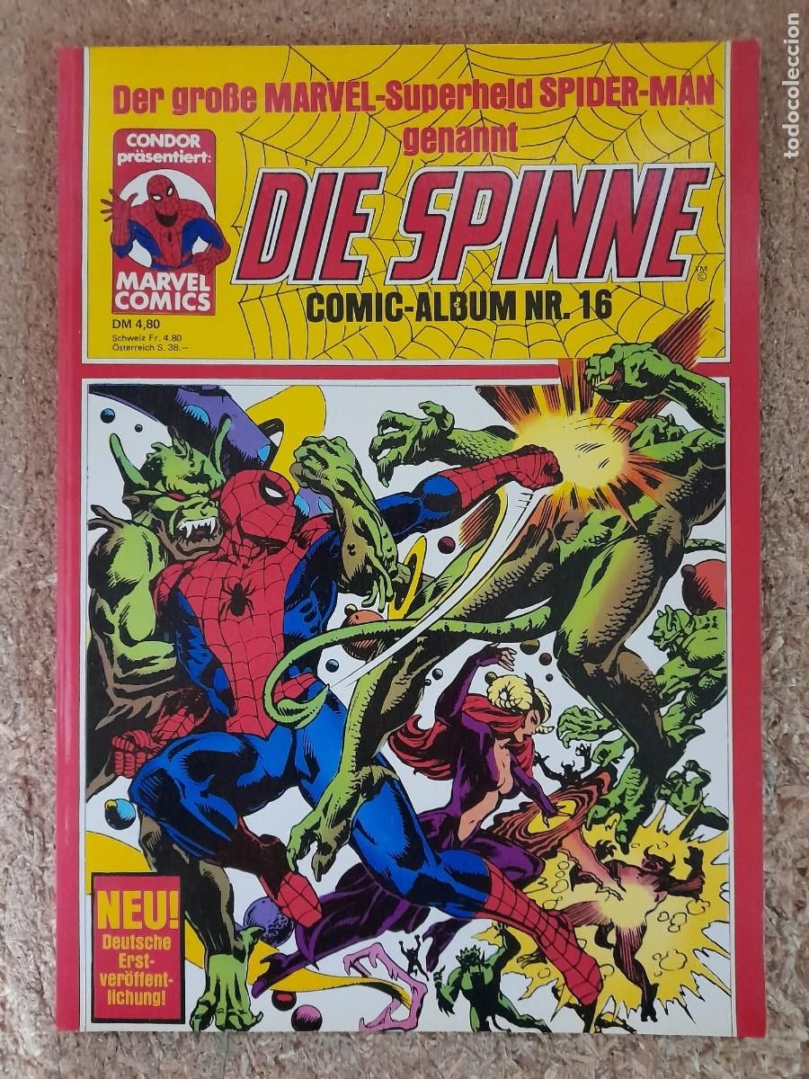C&oacute;mics: Die Spinne Comic-Album NR.16 Marvel.Condor (aleman) - Foto 1