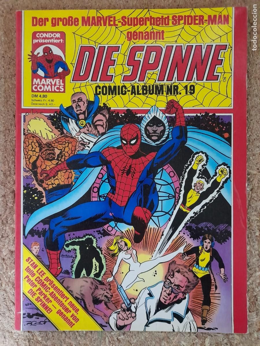 C&oacute;mics: Die Spinne Comic-Album NR.19 Marvel.Condor (aleman) - Foto 1