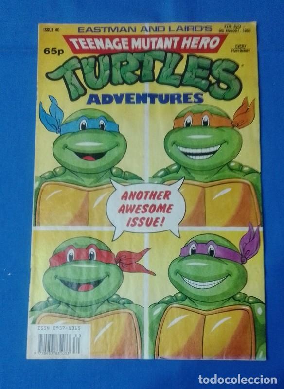 C&oacute;mics: Comic turtles adventures n&ordm;40 en ingles - Foto 1