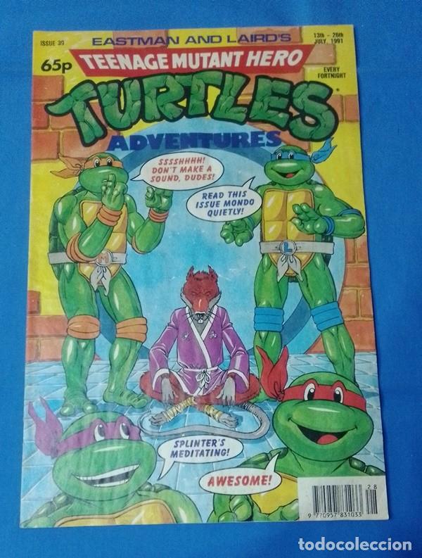 C&oacute;mics: Comic turtles adventures n&ordm;39 en ingles - Foto 1