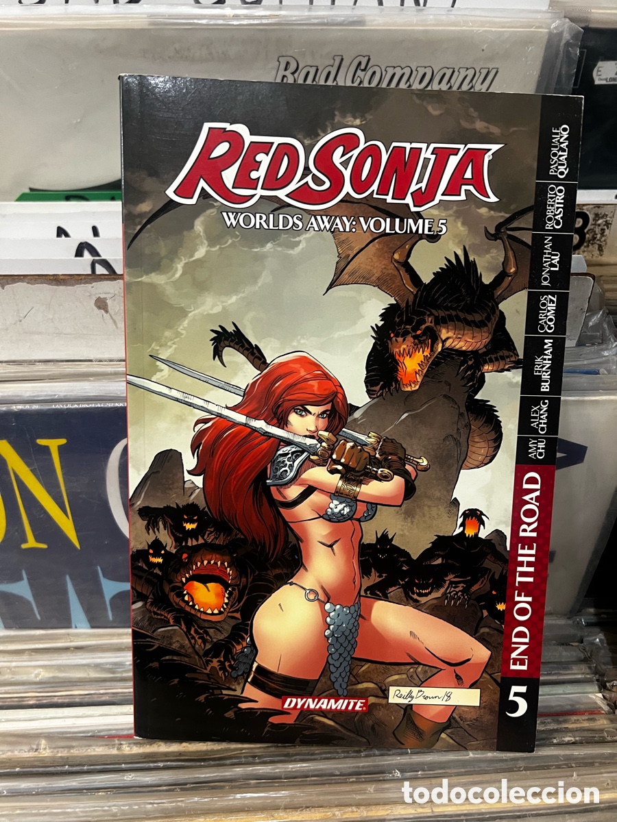C&oacute;mics: Red Sonja Worlds Away Volume 5 - Foto 1