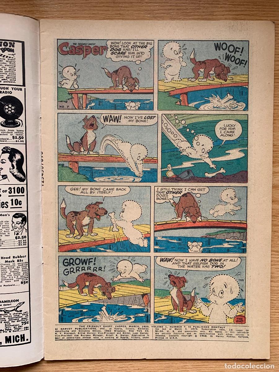 C&oacute;mics: Casper The Friendly Ghost 7 - 3rd Series Harvey 1959 - Foto 2