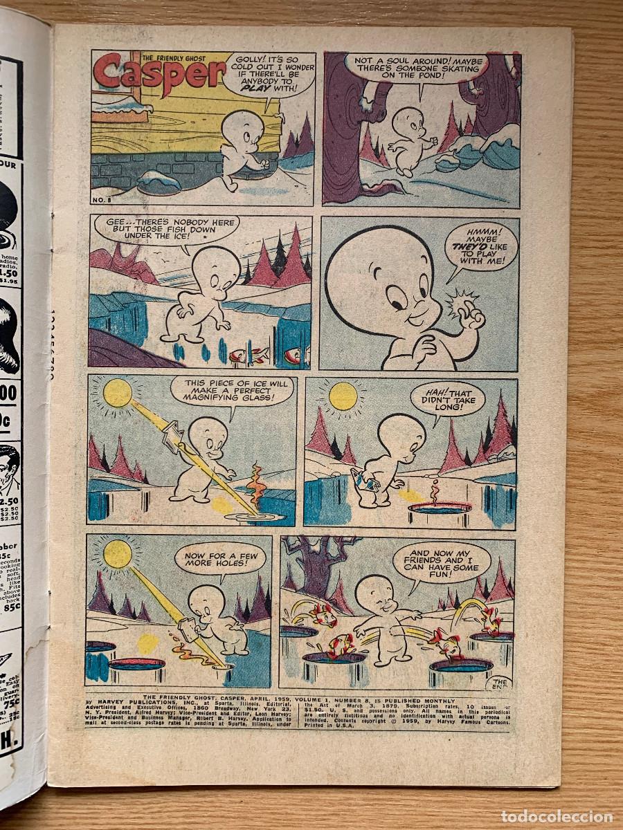 C&oacute;mics: Casper The Friendly Ghost 8 - 3rd Series Harvey 1959 - Foto 3