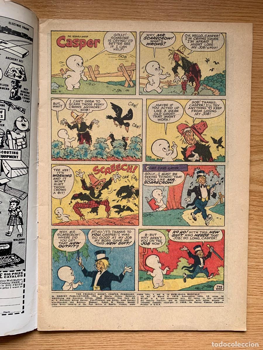 C&oacute;mics: Casper The Friendly Ghost 6 - 3rd Series Harvey 1959 - Foto 2