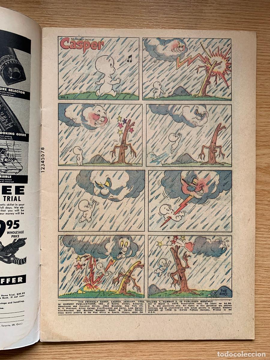 C&oacute;mics: Casper The Friendly Ghost 5 - 3rd Series Harvey 1959 - Foto 2