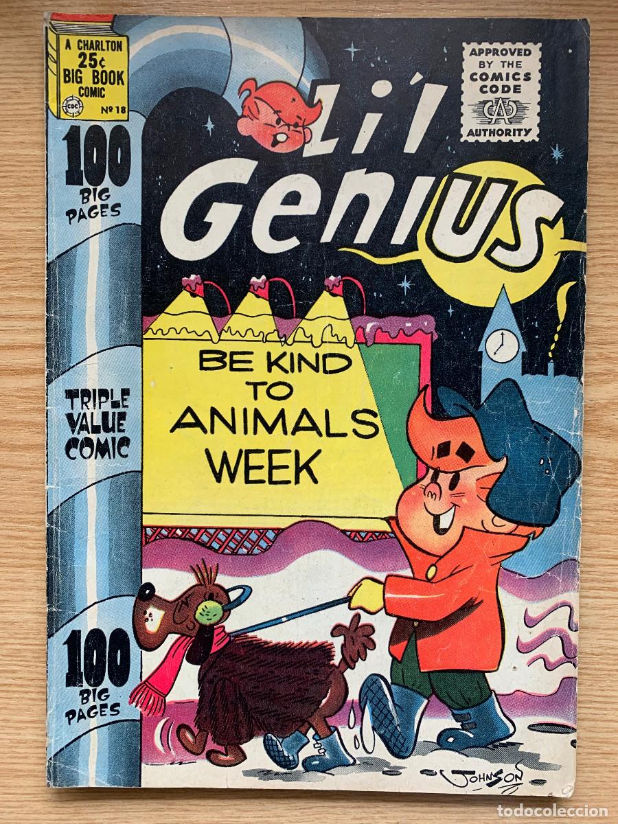 C&oacute;mics: Lil Genius 18 - 1958 Charlton Comics - Foto 1