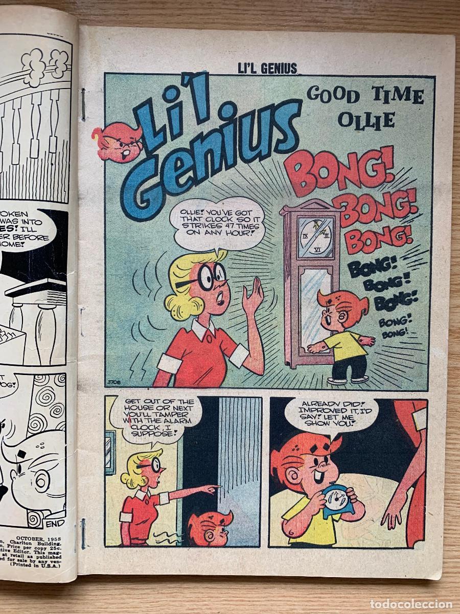 C&oacute;mics: Lil Genius 18 - 1958 Charlton Comics - Foto 4