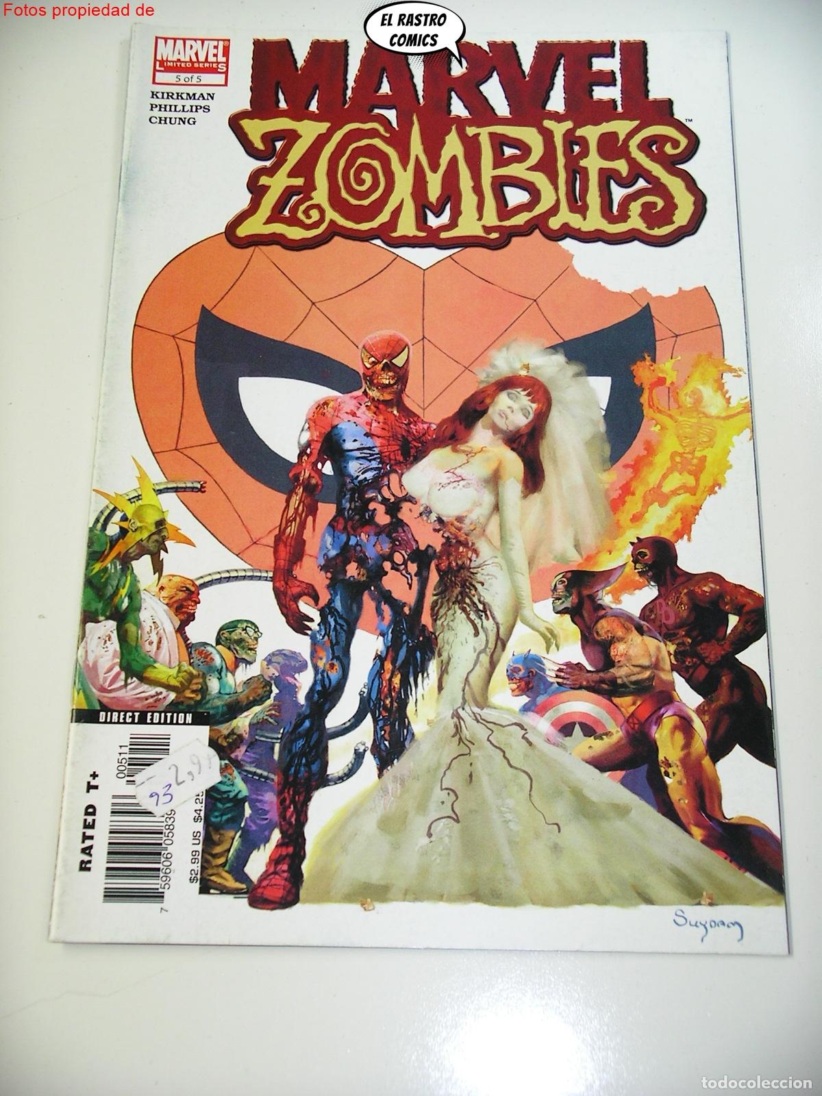 C&oacute;mics: Marvel Zombies n&ordm; 5, ed Marvel USA, ingl&eacute;s - Foto 1