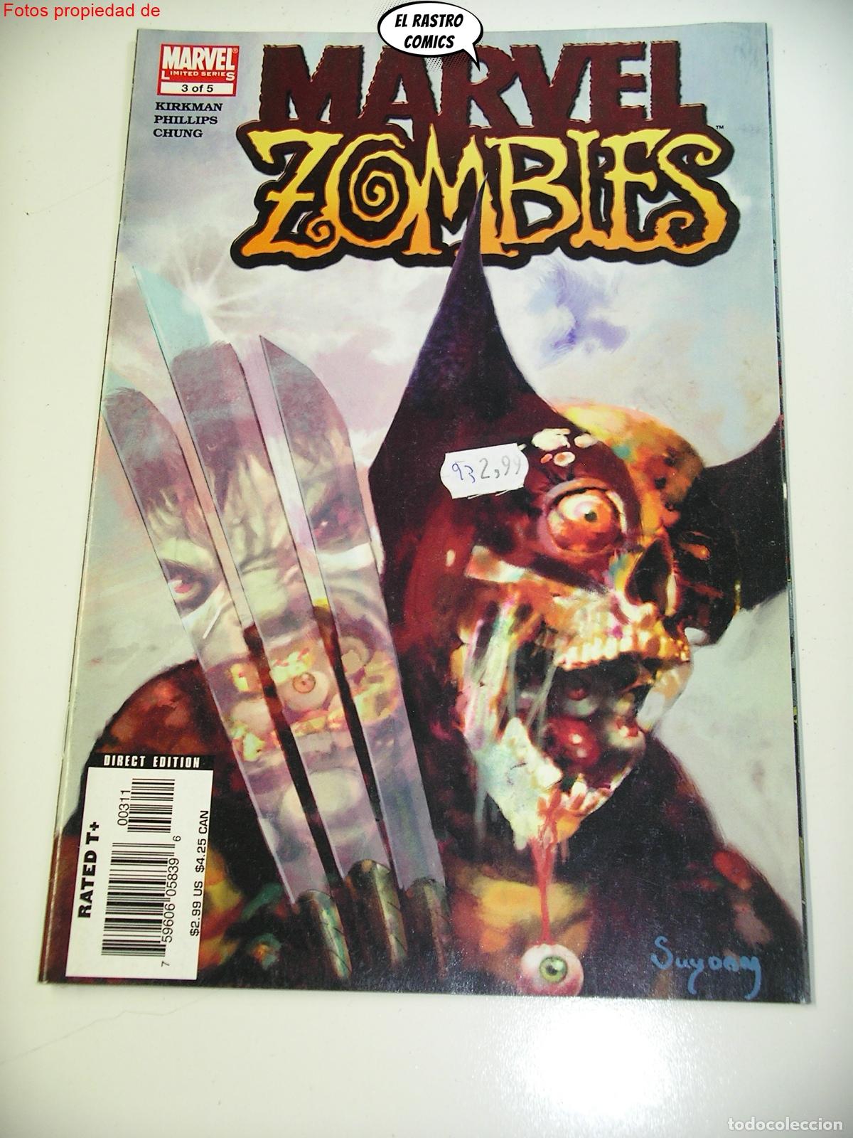 C&oacute;mics: Marvel Zombies n&ordm; 3, ed Marvel USA, ingl&eacute;s - Foto 1