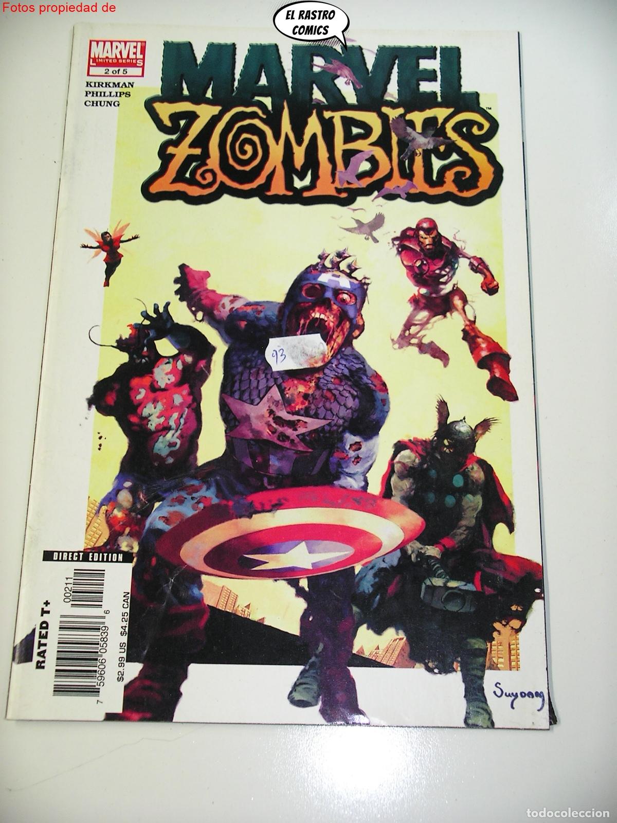 C&oacute;mics: Marvel Zombies n&ordm; 2, ed Marvel USA, ingl&eacute;s - Foto 1