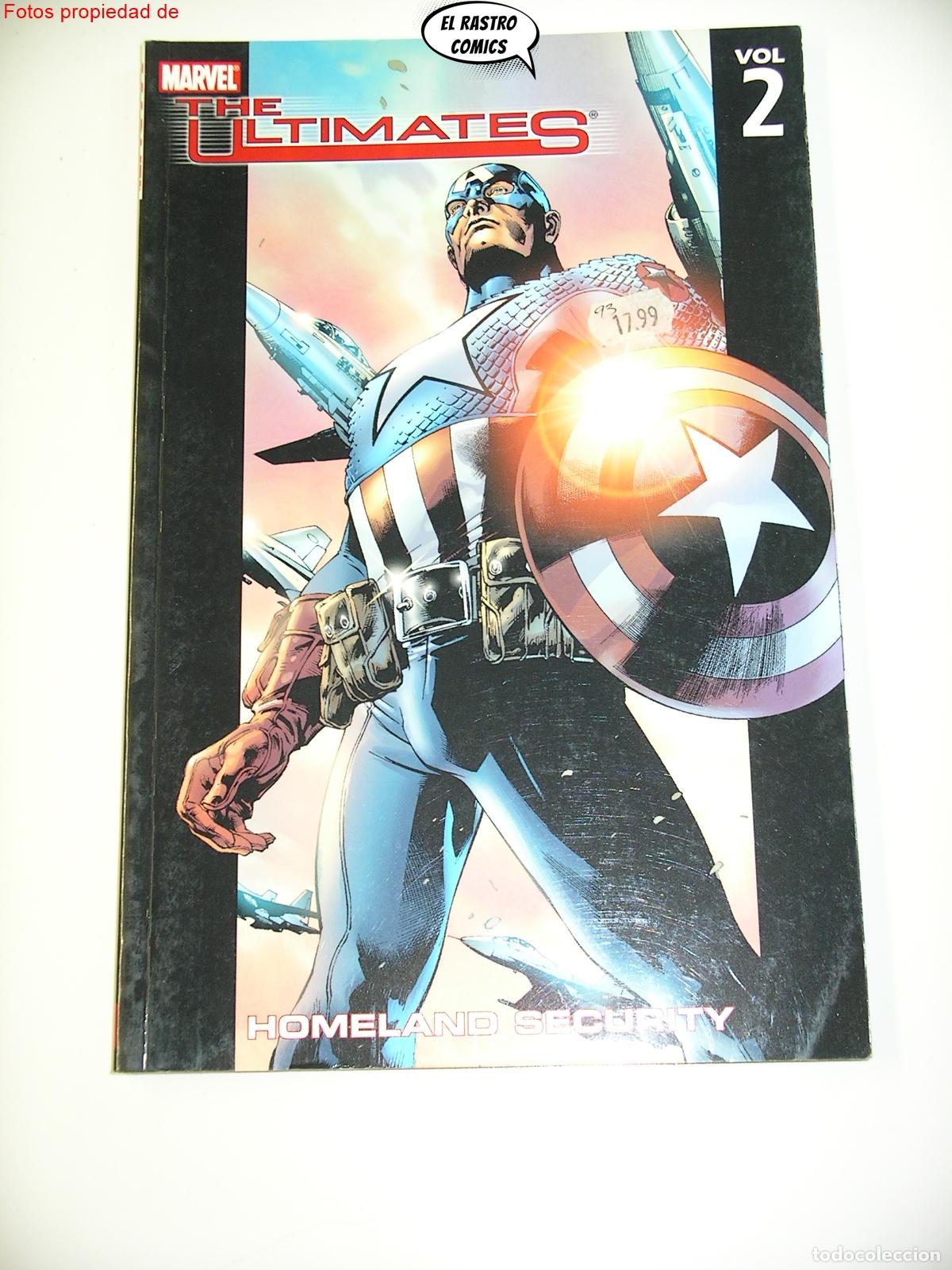 C&oacute;mics: The Ultimates, n&ordm; 2, Homeland security, tomo TPB, ed Marvel USA, ingl&eacute;s