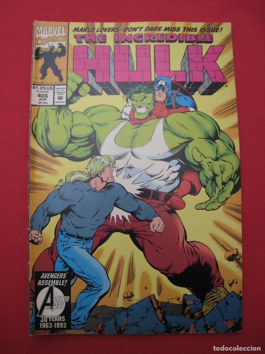 C&oacute;mics: THE INCREDIBLE HULK - VOL. 1 - N&ordm; 406 - MARVEL COMICS - EN INGLES. - Foto 1