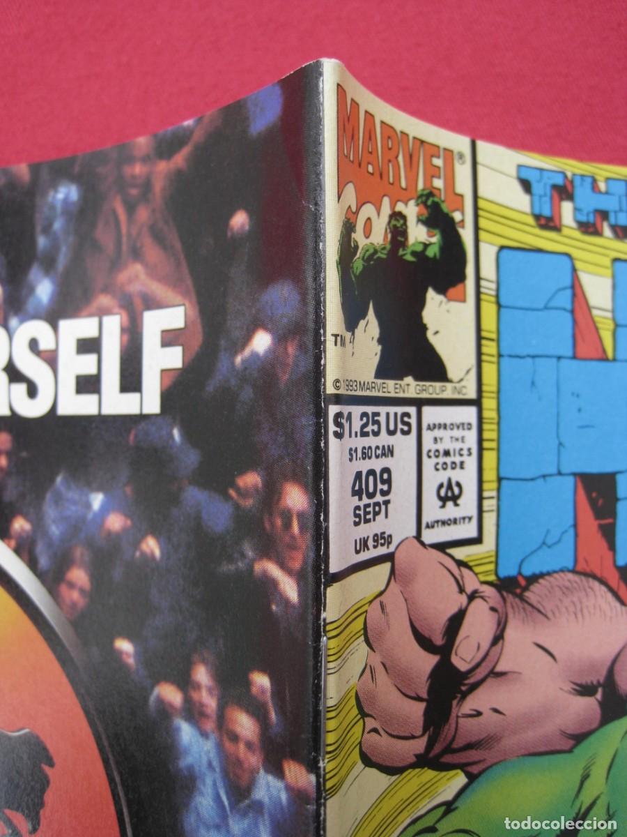 C&oacute;mics: THE INCREDIBLE HULK - VOL. 1 - N&ordm; 409 - MARVEL COMICS - EN INGLES. - Foto 3