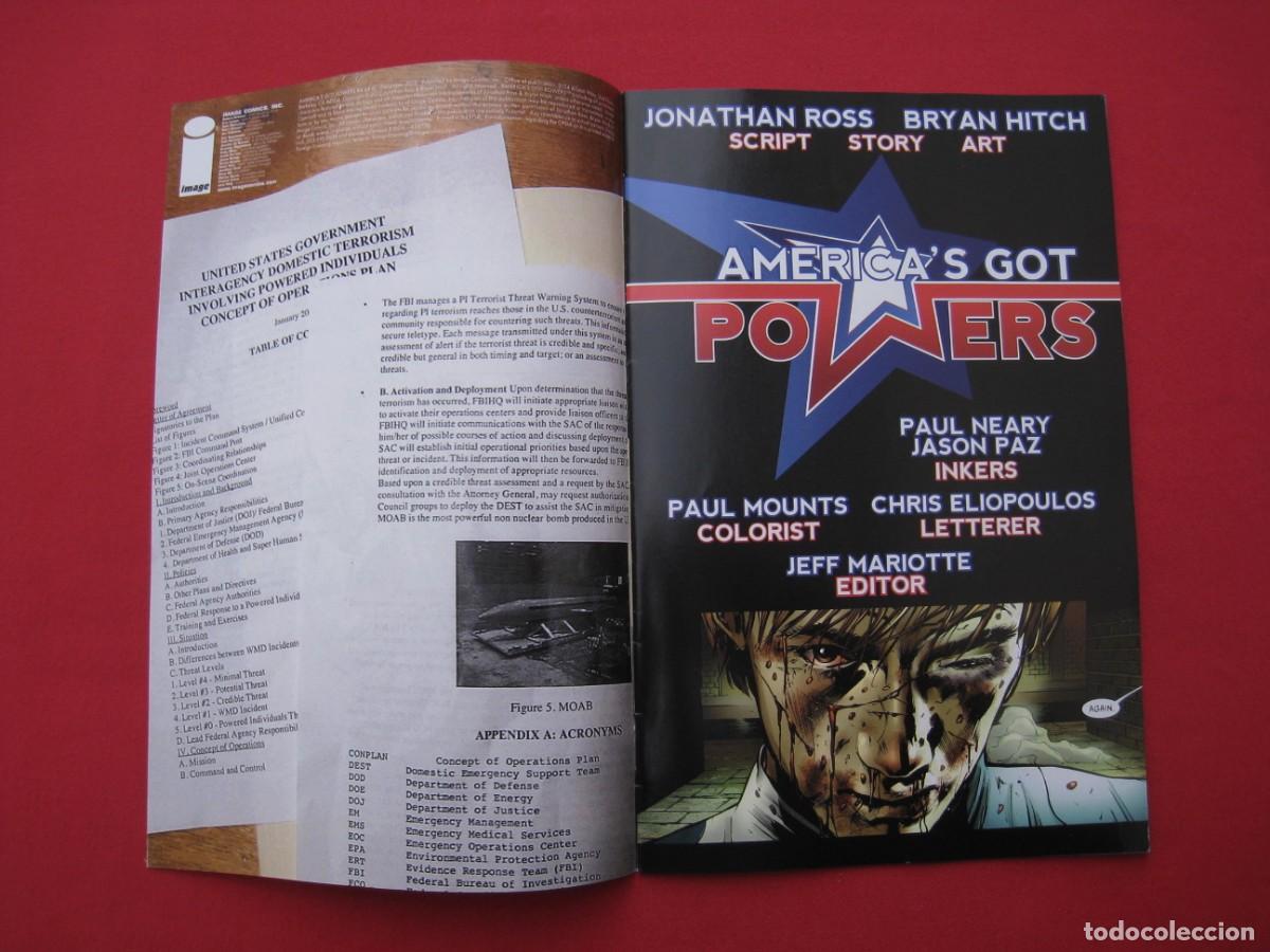 C&oacute;mics: AMERICA&acute;S GOT POWERS - N&ordm; 4 - IMAGE COMICS - EN INGLES. - Foto 6