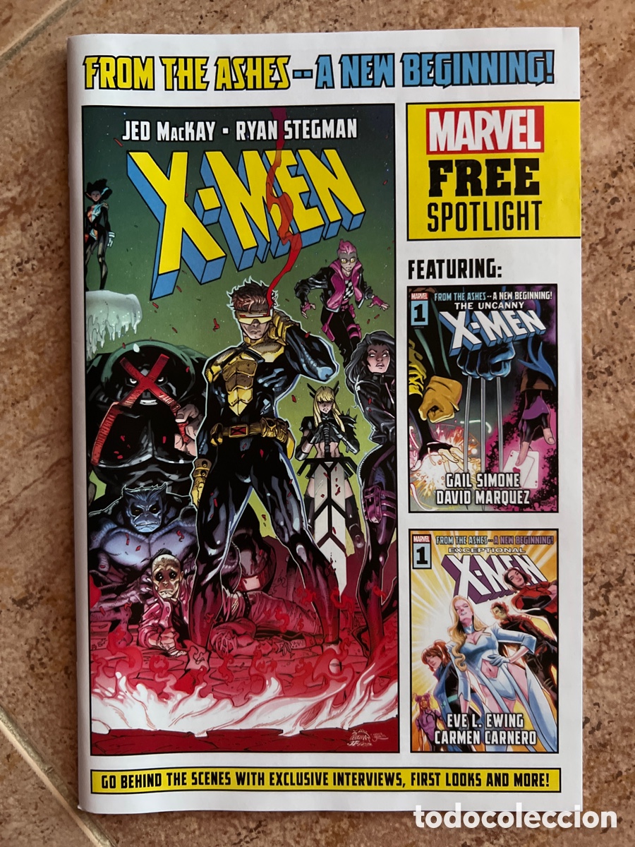 C&oacute;mics: Marvel c&oacute;mic publicitario X men - Foto 1