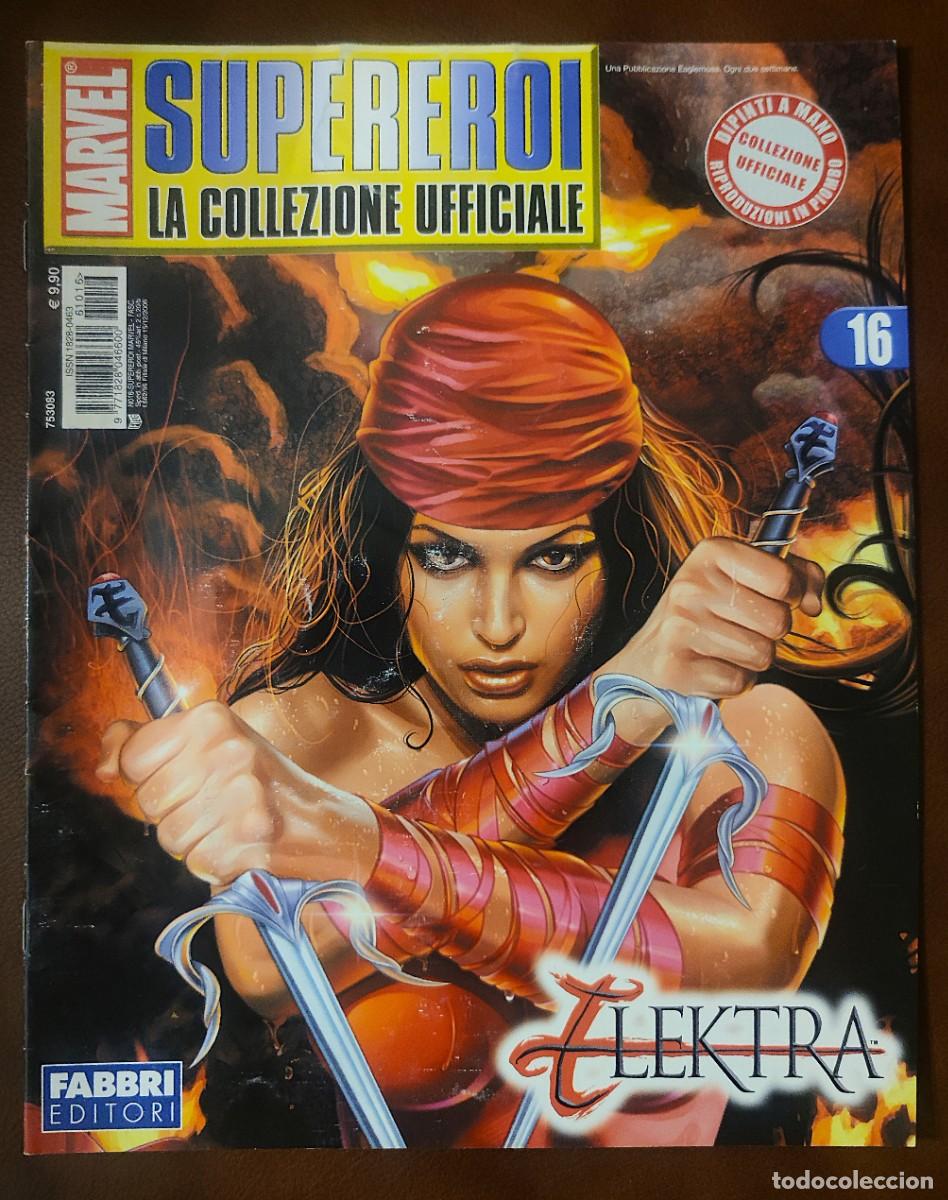 Comics: Marvel Supereroi La Collezione Ufficiale N&ordm; 16 Elektra Solo fasc&iacute;culo En Italiano