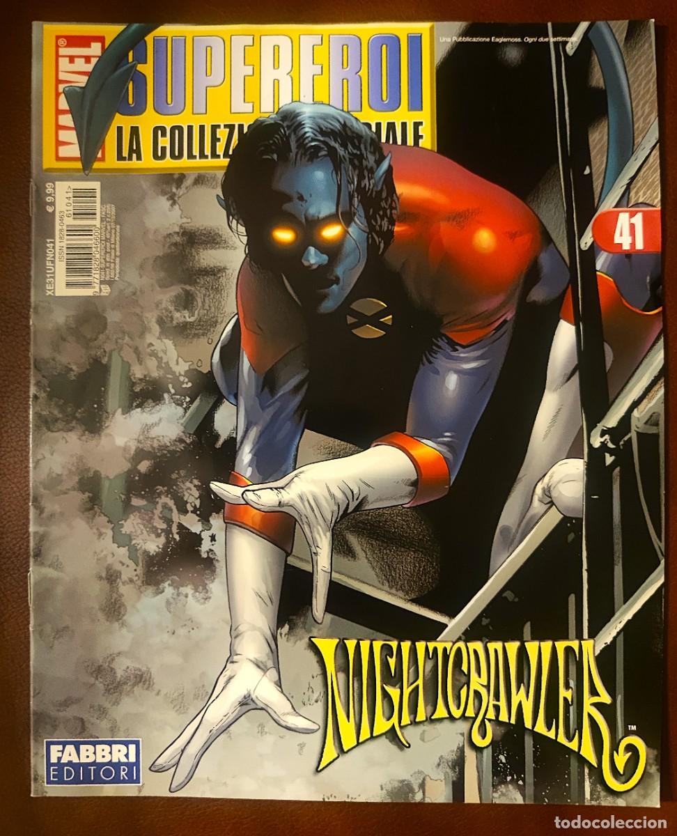 Comics: Marvel Supereroi La Collezione Ufficiale N&ordm; 41 Nightcrawler Solo fasc&iacute;culo En Italiano