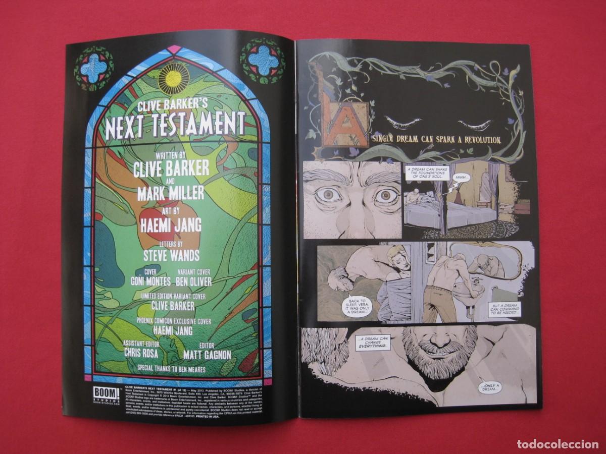 C&oacute;mics: CLIVE BARKER&acute;S - NEXT TESTAMENT - N&ordm; 1 - BOOM STUDIOS - EN INGLES. - Foto 6