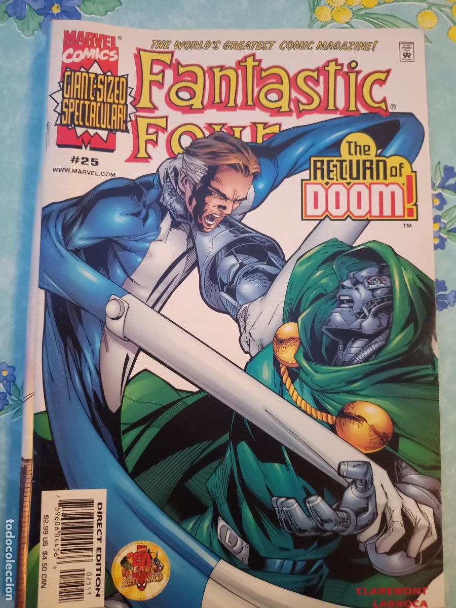 C&oacute;mics: FANTASTIC FOUR VOL 2 N&ordm; 25 MARVEL - Foto 1