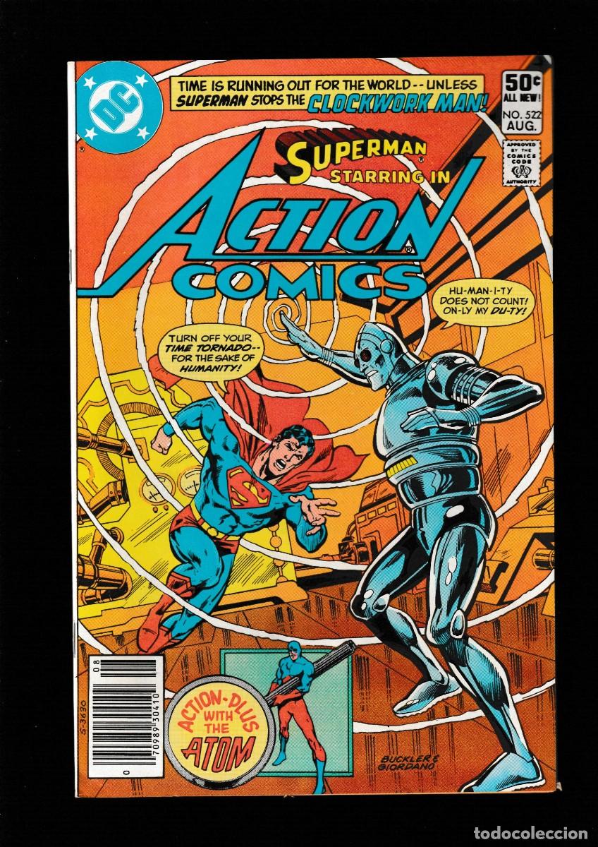 C&oacute;mics: ACTION COMICS 522 SUPERMAN - DC 1981 VFN/NM / ATOM - Foto 1