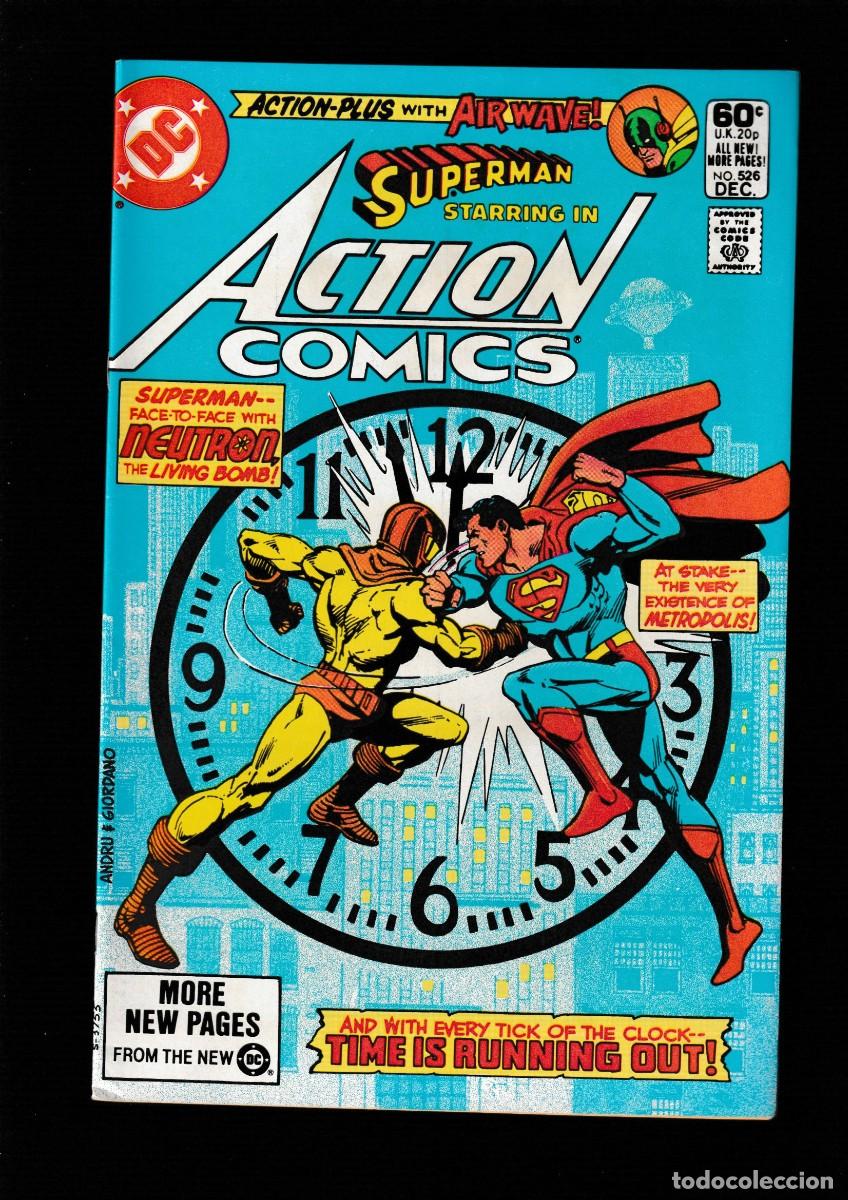 C&oacute;mics: ACTION COMICS 526 SUPERMAN - DC 1981 VFN/NM - Foto 1