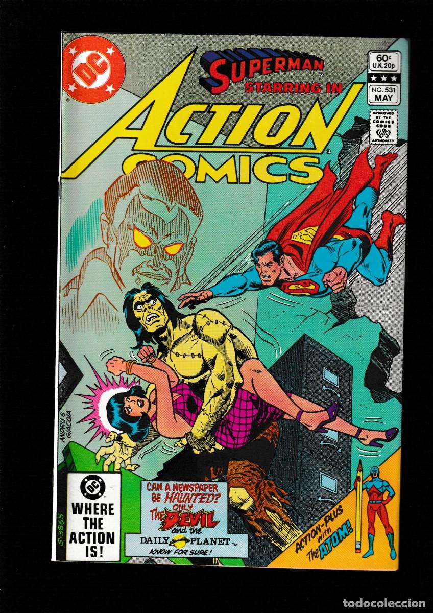 C&oacute;mics: ACTION COMICS 531 SUPERMAN - DC 1982 VFN/NM / ATOM - Foto 1