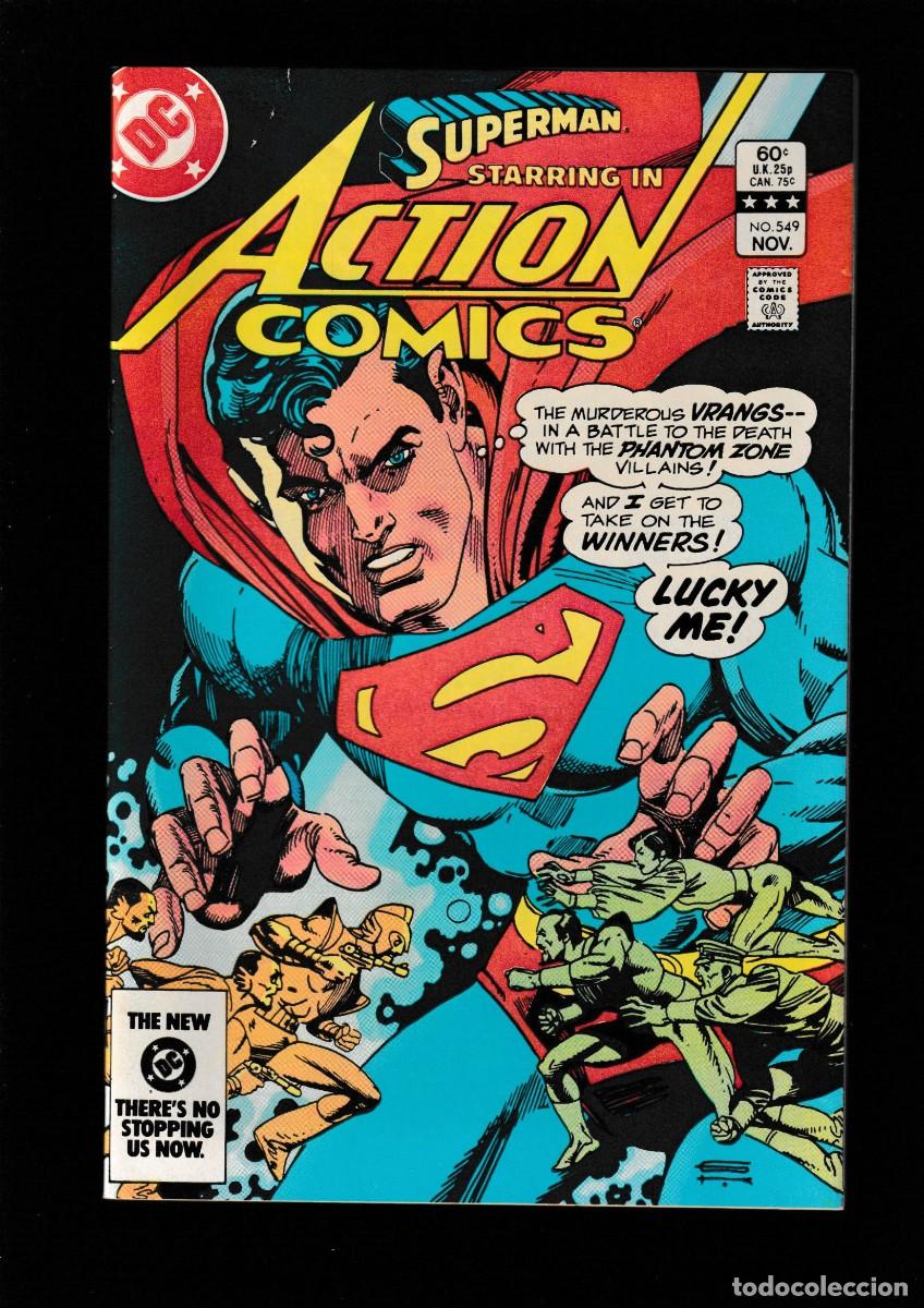 C&oacute;mics: ACTION COMICS 549 SUPERMAN - DC 1983 FN/VFN - Foto 1