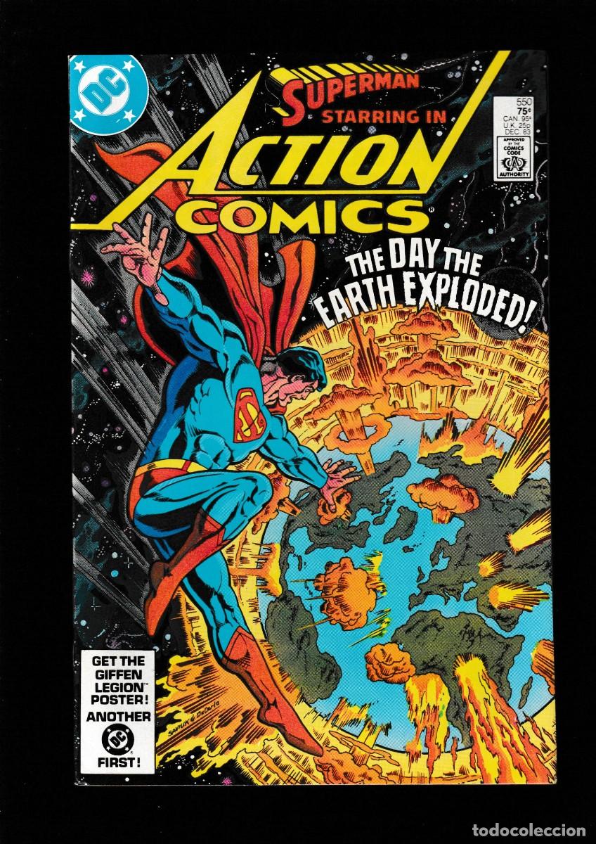 C&oacute;mics: ACTION COMICS 550 SUPERMAN - DC 1983 VFN - Foto 1