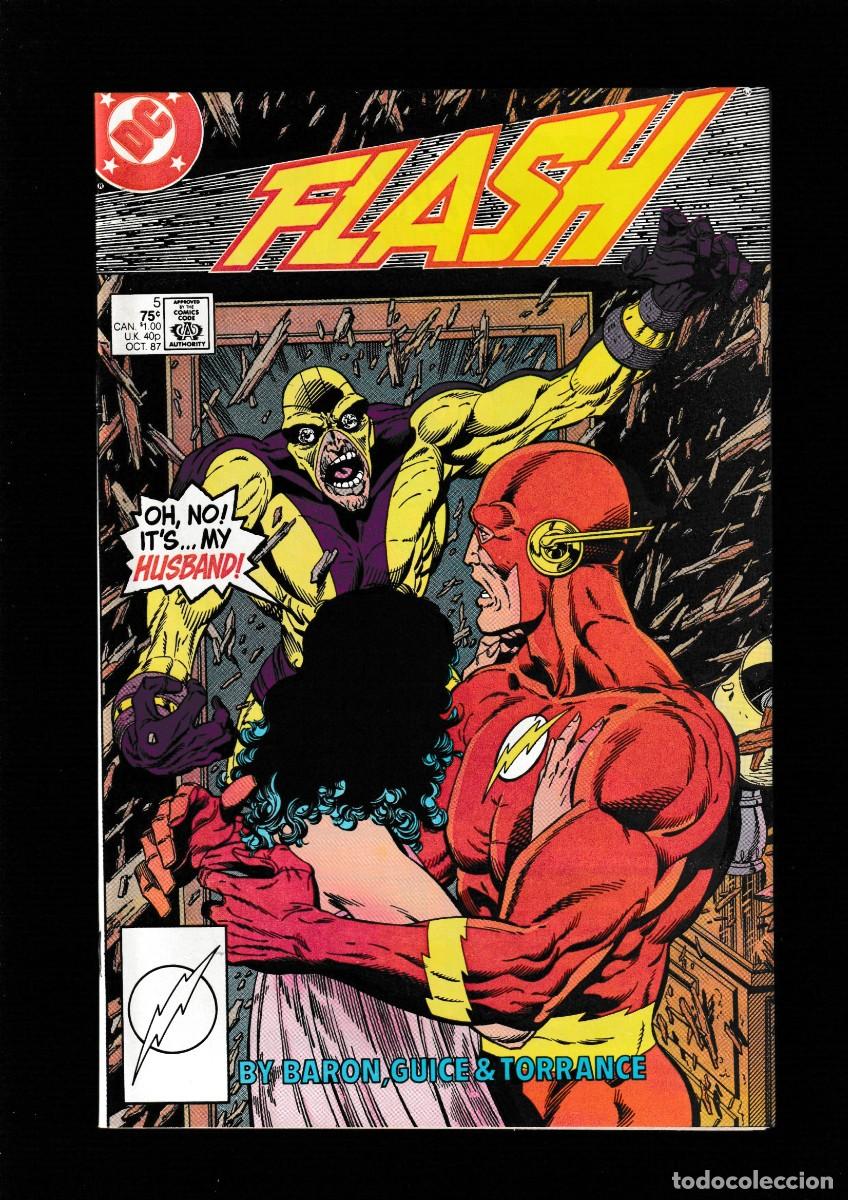 C&oacute;mics: FLASH 5 - DC 1987 VFN/NM - Foto 1