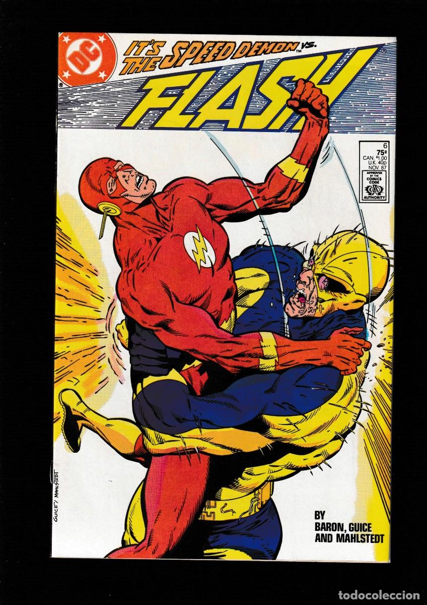 C&oacute;mics: FLASH 6 - DC 1987 VFN/NM - Foto 1