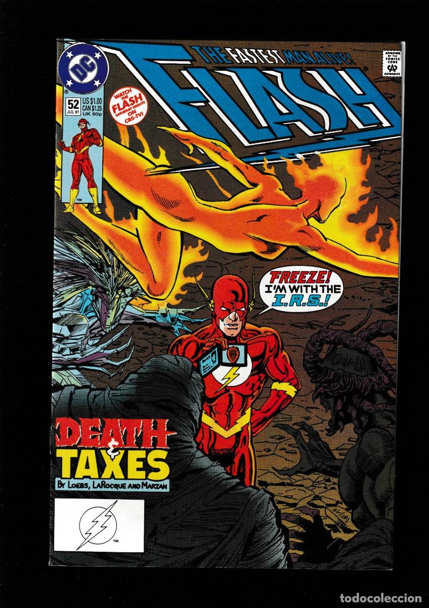 C&oacute;mics: FLASH 52 - DC 1991 VFN/NM - Foto 1