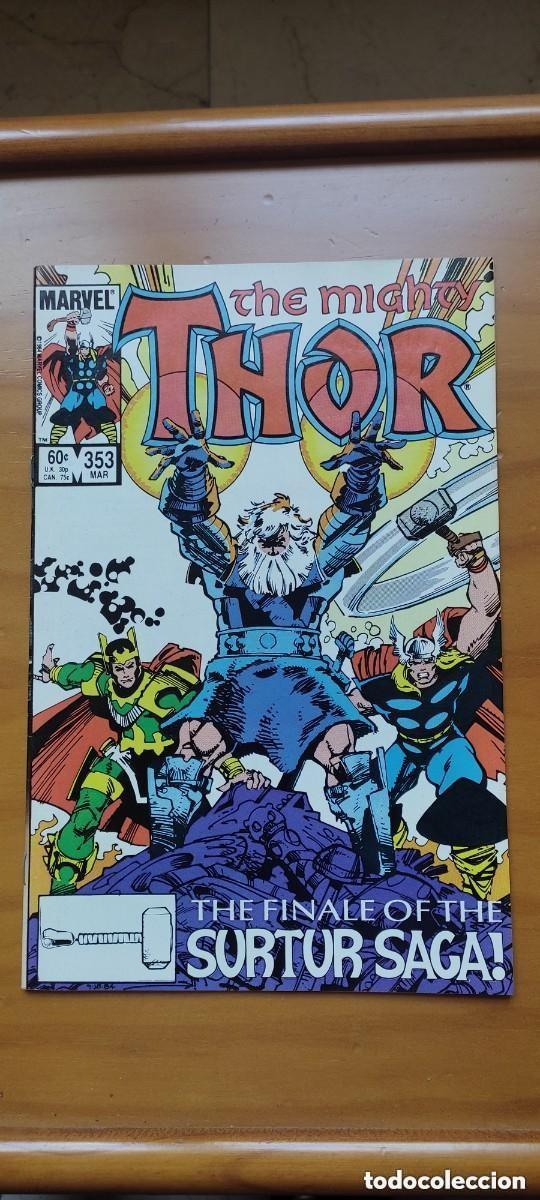 C&oacute;mics: THOR 353 COMIC MARVEL USA NO FORUM NO PANINI - Foto 1