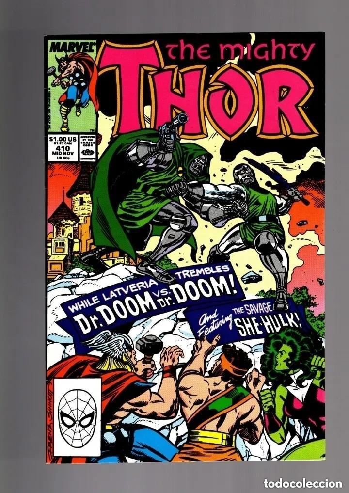 C&oacute;mics: THOR 410 COMIC MARVEL USA NO FORUM NO PANINI - Foto 1