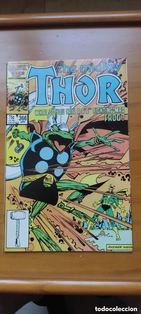 C&oacute;mics: THOR 366 COMIC MARVEL USA NO FORUM NO PANINI - Foto 1