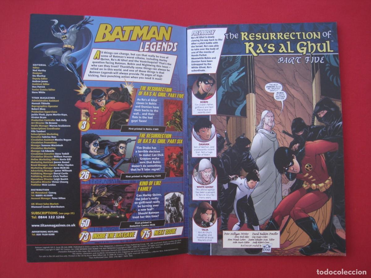 C&oacute;mics: BATMAN LEGENDS - VOL.2 - ISSUE 20 - DC COMICS - EN INGLES. - Foto 6