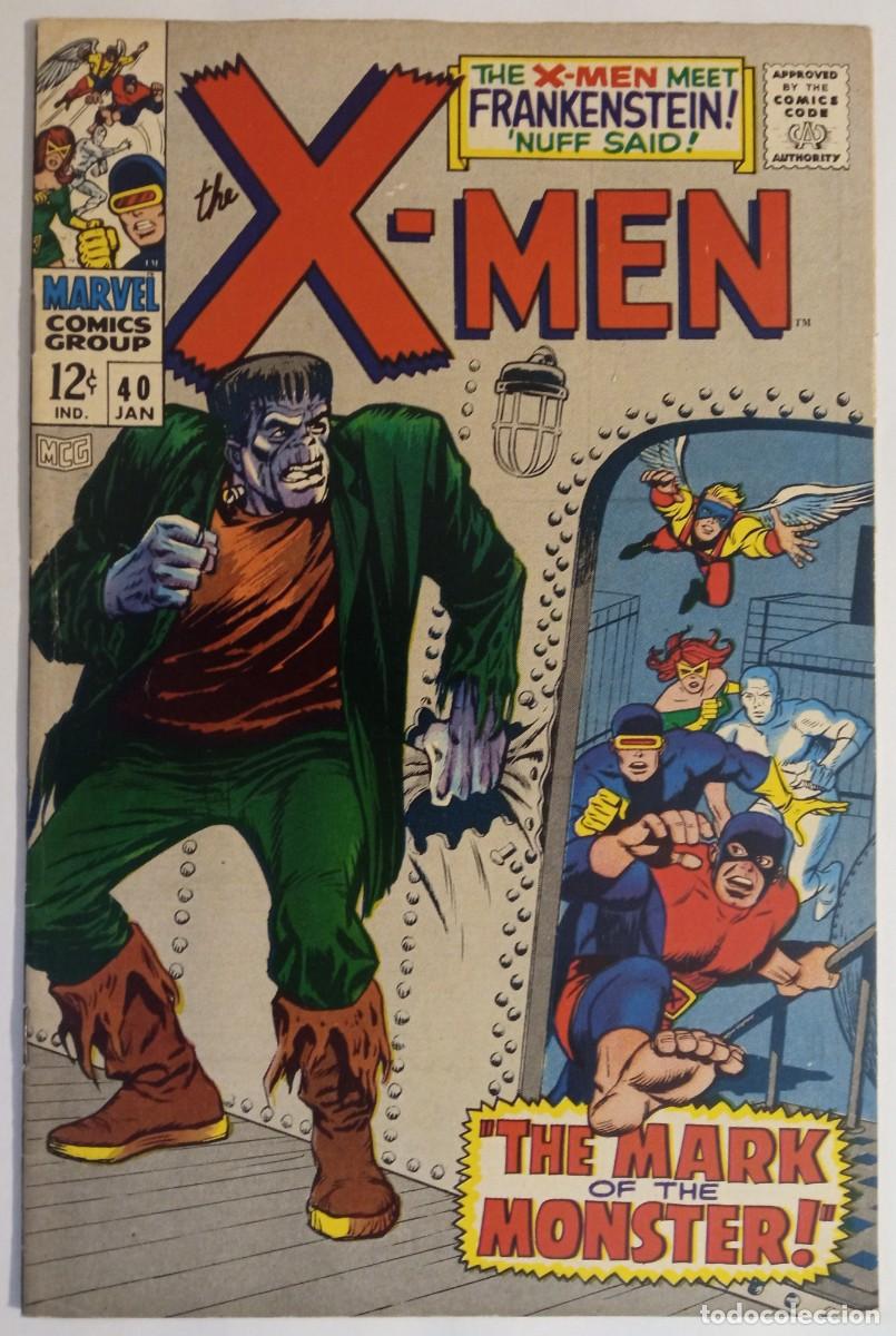 C&oacute;mics: Marvel X-Men #40 1968 Fine - USA - Foto 1