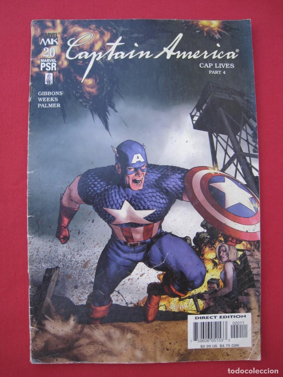 C&oacute;mics: CAPTAIN AMERICA - VOL.4 - N&ordm; 20 - MARVEL COMICS - EN INGLES. - Foto 1
