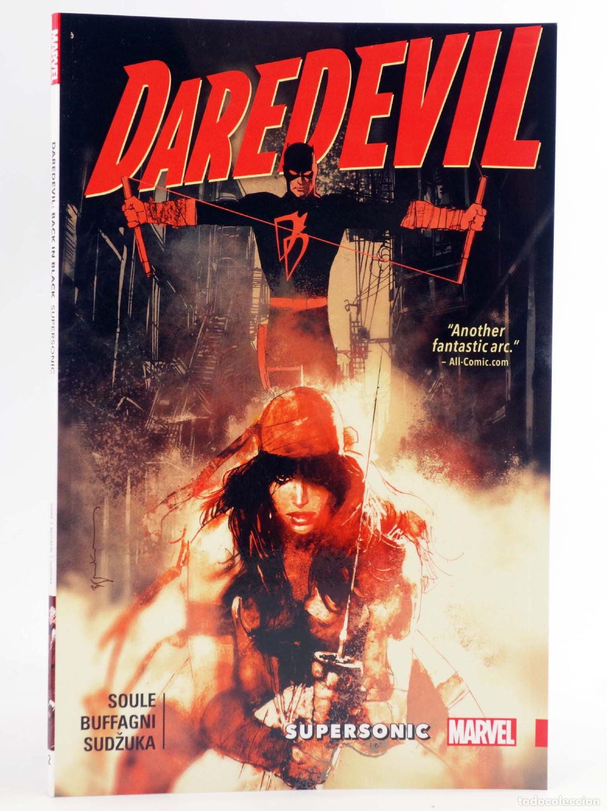 Comics: DAREDEVIL BACK IN BLACK 2. SUPERSONIC TPB (Charles Soule / Matteo Buffagni / Goran Sudzuka). EN INGL