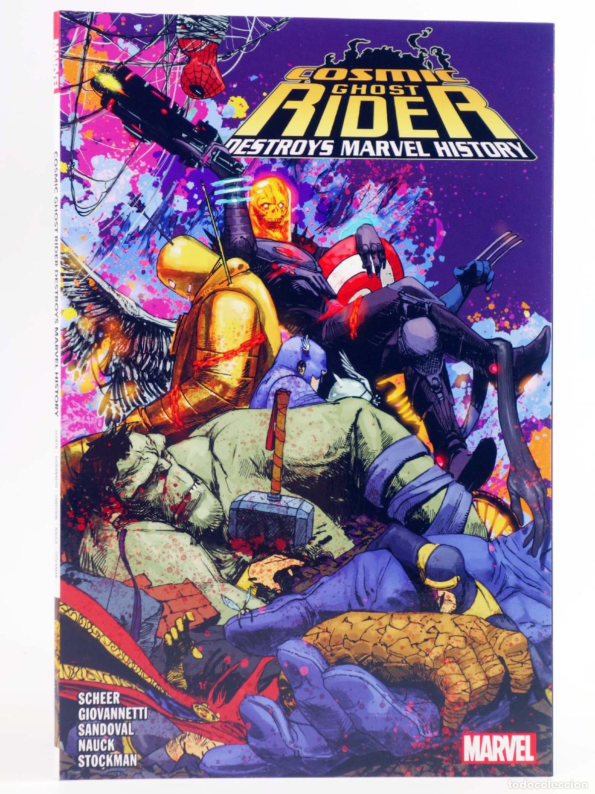 Comics: COSMIC GHOST RIDER DESTROYS MARVEL HISTORY TPB (Paul Scheer / Nick Giovannetti). EN INGL&Eacute;S. OFRT
