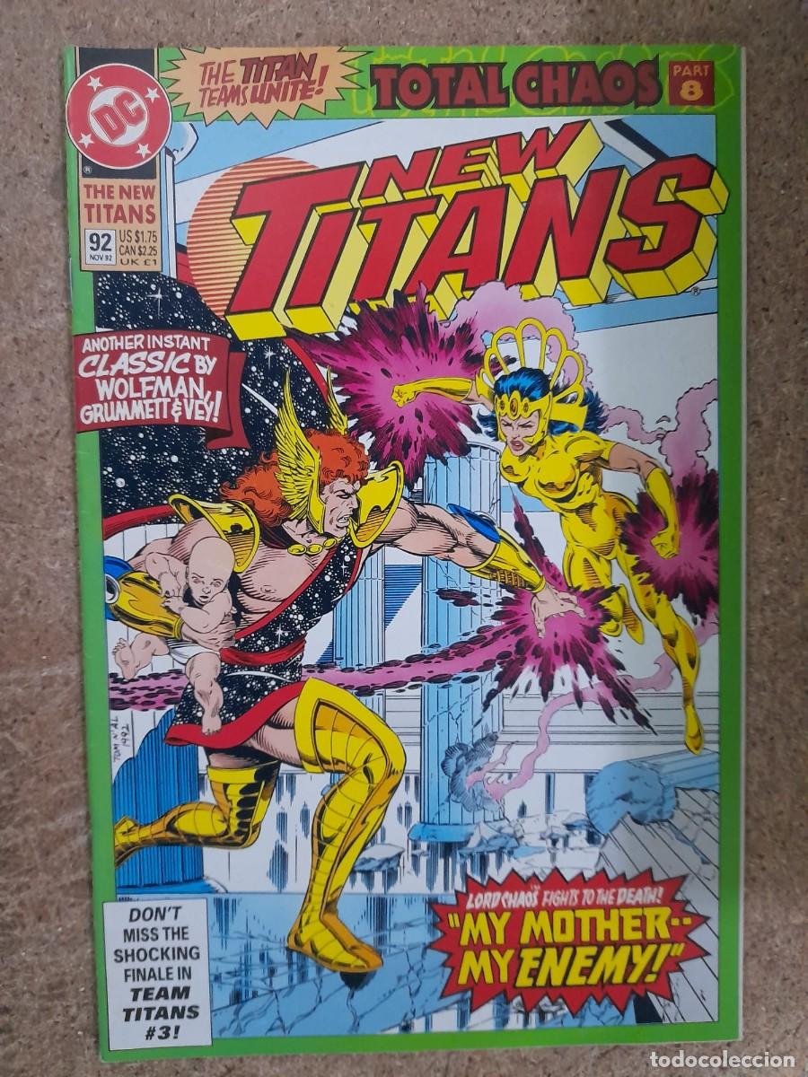 C&oacute;mics: New Titans. 2nd Series #92 . DC Comics - Foto 1