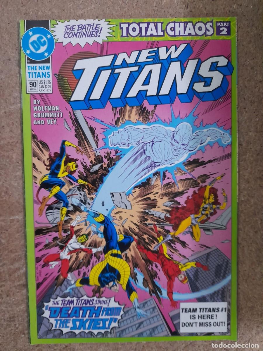 C&oacute;mics: New Titans. 2nd Series #90 . DC Comics - Foto 1