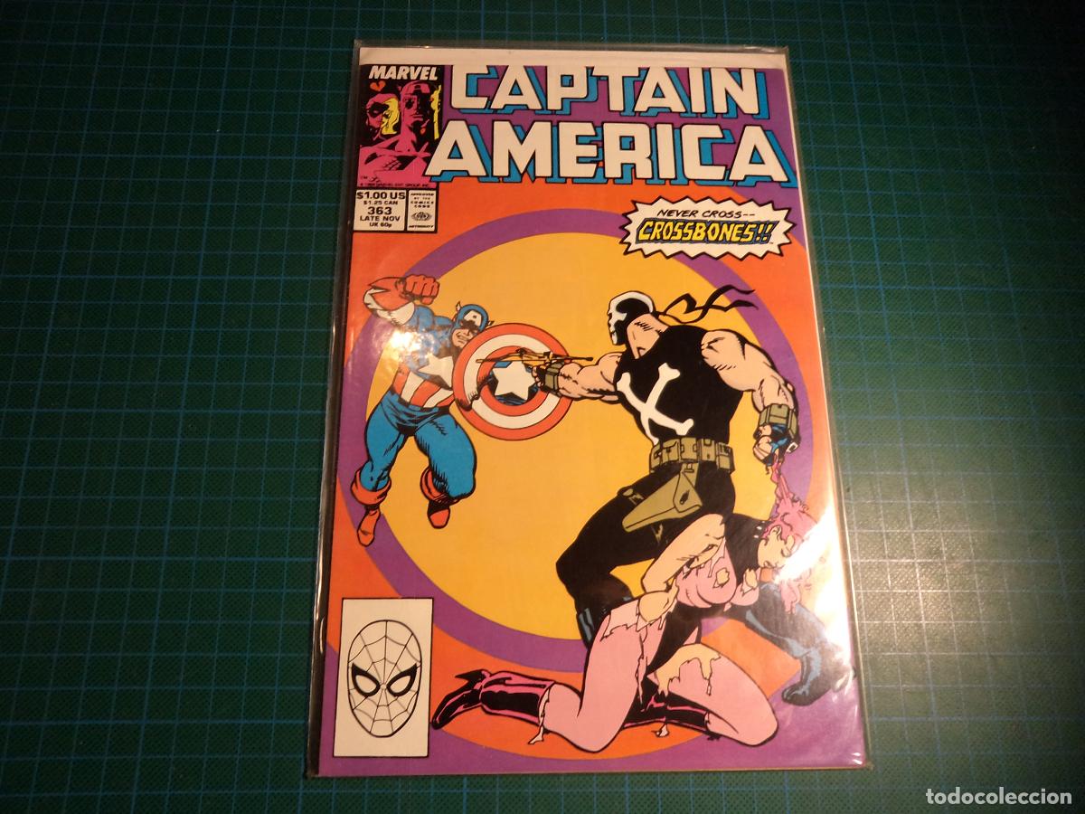 C&oacute;mics: Captain America. n&ordm; 363. Marvel. En ingles. (Ref-023). - Foto 1