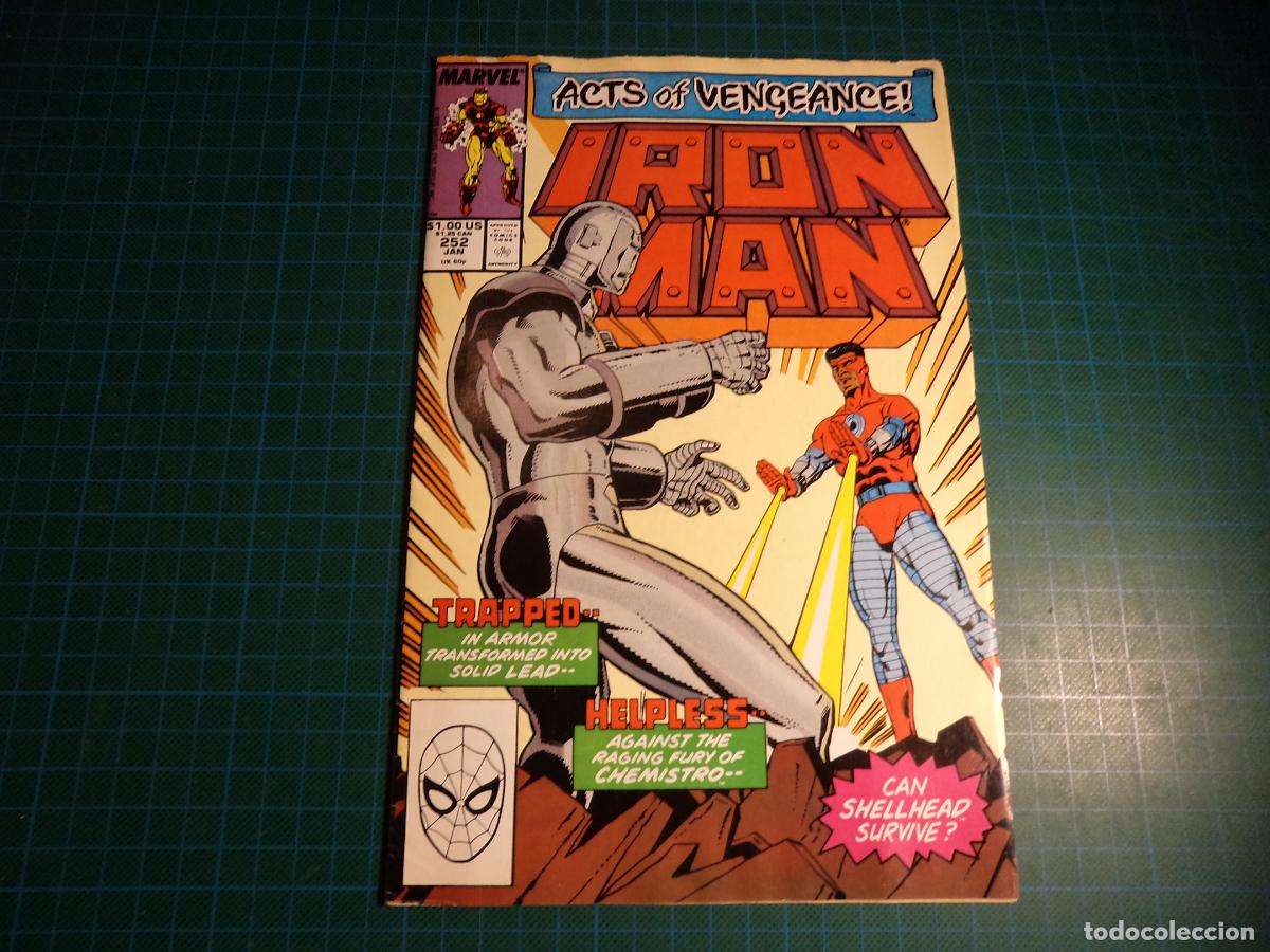 C&oacute;mics: Iron Man. n&ordm; 252. Marvel. En ingles. (Ref-023). - Foto 1