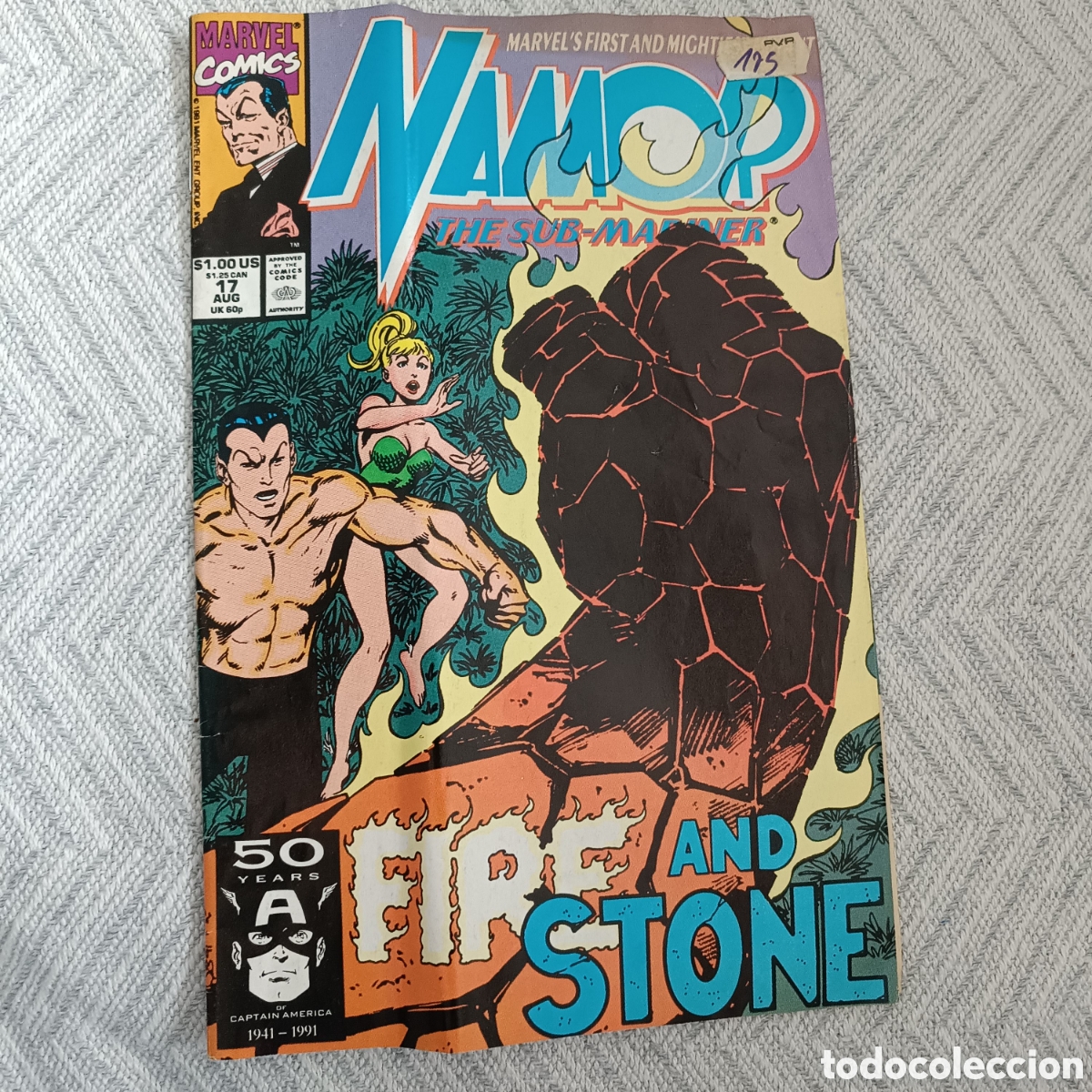 C&oacute;mics: Namor the Sub-Mariner N&uacute;mero 17. Fire and Stone (Marvel Comics) - Foto 1