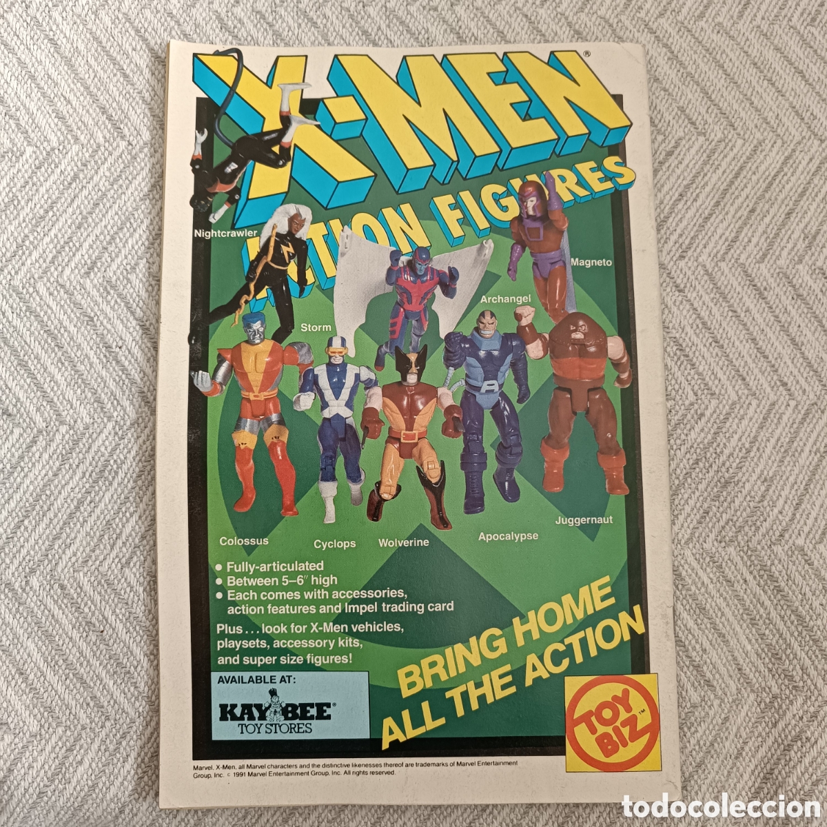 C&oacute;mics: Excalibur N&uacute;mero 42, Marvel 1991. - Foto 2